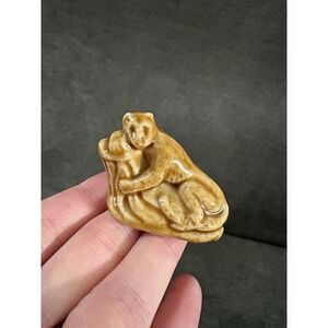 Vintage Wade Florida Panther Red Rose Tea Animal Endangered Series - England